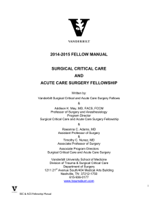 2014-2015 fellow manual surgical critical care and acute care