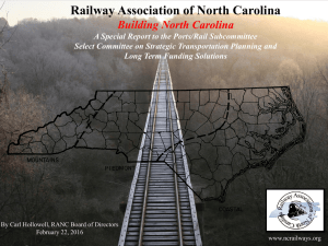 RANC_Presentation2016 - North Carolina General Assembly