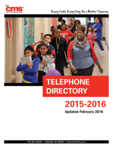 Telephone Directory - Charlotte