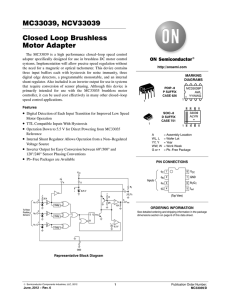 MC33039 - Closed Loop Brushless Motor Adapter