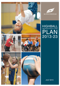 Highball Infrastructure Plan 2013
