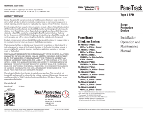 PanelTrack SlimLine Installation Type 2