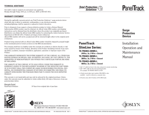 PanelTrack SlimLine