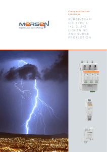 surge-trap ® iec type 1, 1+2, 2, 2+3 lightning and surge