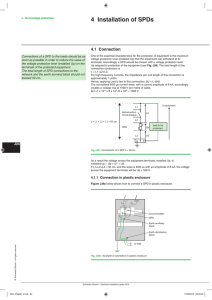 4 Installation of SPDs - Electrical Installation Guide