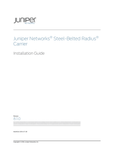 - Juniper Networks