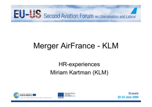 Merger AirFrance
