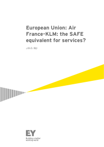 European Union: Air France-KLM: the SAFE equivalent for
