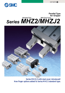 MHZ Series - Parellel Type Air Gripper