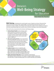Ontario`s Well-Being Strategy for Education_ Fact Sheet for Parents