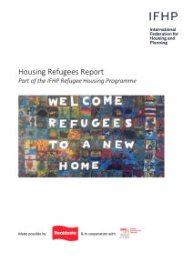 Housing Refugees Report - International Federation for Housing