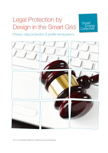 Legal Protection by Design in the Smart Grid