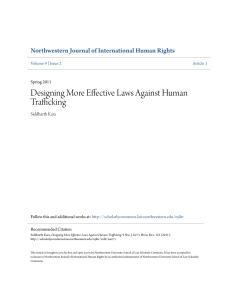 Designing More Effective Laws Against Human Trafficking