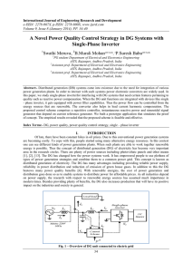A Novel Power Quality Control Strategy in DG Systems with