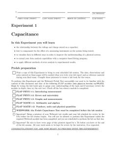 1.Capacitance