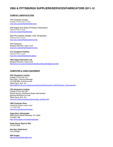 Suppliers List - Carnegie Mellon University