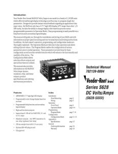 S628 DC Volts/Amps - Specialty Product Technologies