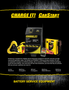 CarStart/CHARGE IT! Brochure