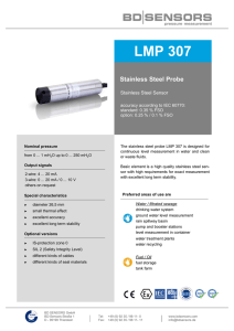 LMP 307 Stainless Steel Probe