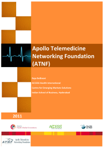Apollo Telemedicine Networking Foundation (ATNF) Case Study