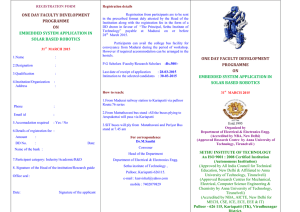 registration form - Sethu Institute of Technology