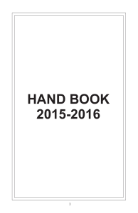 SCAD CET - Hand BooK - 2015 -2016