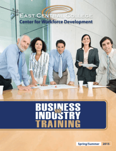 business industry - East Central College