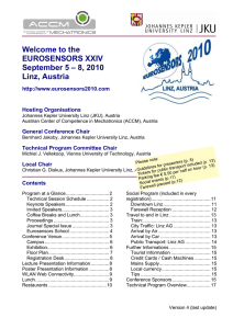 Eurosensors 2010 info folder