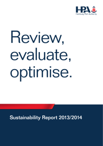 Sustainability Report 2013/2014