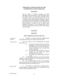 Constitution of Grenada