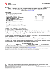 SN74LVC1G99-Q1 - Texas Instruments