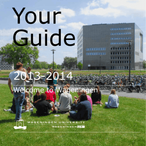 Your guide to Wageningen