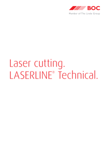 Laser cutting. LASERLINE® Technical.