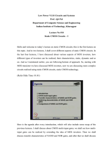 Static CMOS Circuits