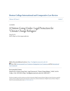 A Nation Going Under - Digital Commons @ Boston College Law