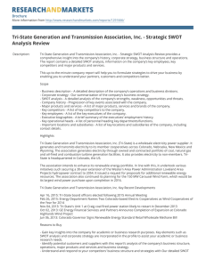 Tri-State Generation and Transmission Association, Inc.