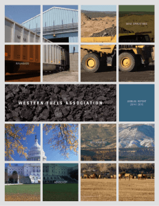 WFA-2014/2015 Annual - Western Fuels Association