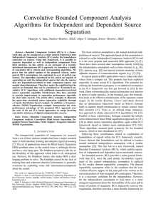 Convolutive Bounded Component Analysis Algorithms for