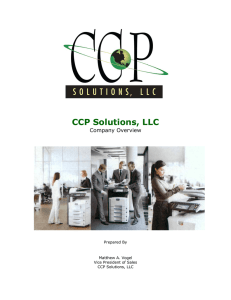 CCP Solutions, LLC