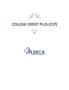 college credit plus (ccp)