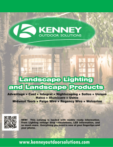 Landscape Lighting - Kenney Outdoor Solutions