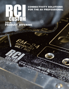 RCI Custom Products