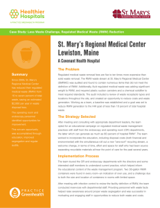 St. Mary`s Regional Medical Center Lewiston, Maine