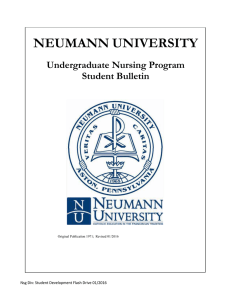 Undergraduate Student Bulletin