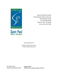 Purchasing / Homepage - St. Paul Public Schools