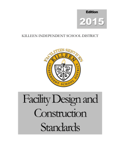 Facility Design and Construction Standards