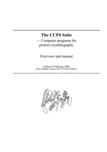 The CCP4 Suite