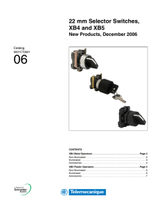 New Selector Switches 12-06.book