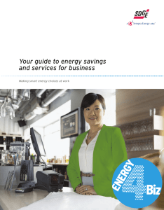 Your guide to energy savings and services for business