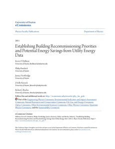 Establishing Building Recommissioning Priorities and Potential